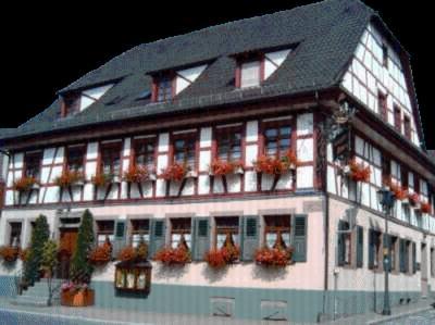Landhotel Krone Königsbach-Stein Eksteriør billede