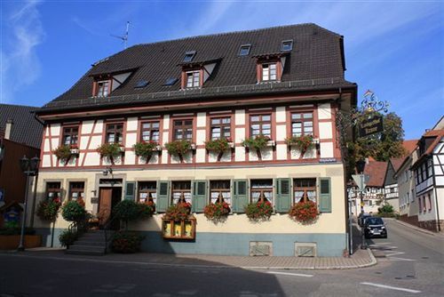 Landhotel Krone Königsbach-Stein Eksteriør billede